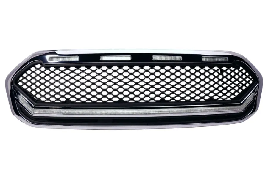 2019-23 Ford Ranger OLM Infinite Series LED Grille - White DRL