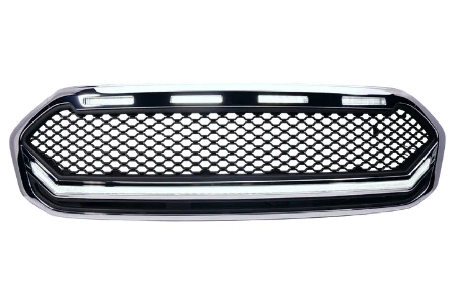 2019-23 Ford Ranger OLM Infinite Series LED Grille - White DRL