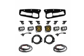 2021  Ford Bronco Baja Designs Amber SAE Fog Pocket Kit w/ Upfitter