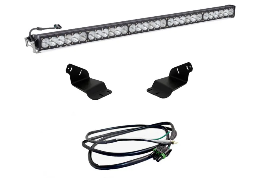 2021  Ford Bronco Baja Designs Onx6  50in w/ Uplifter Roof Mount Light Bar Kit