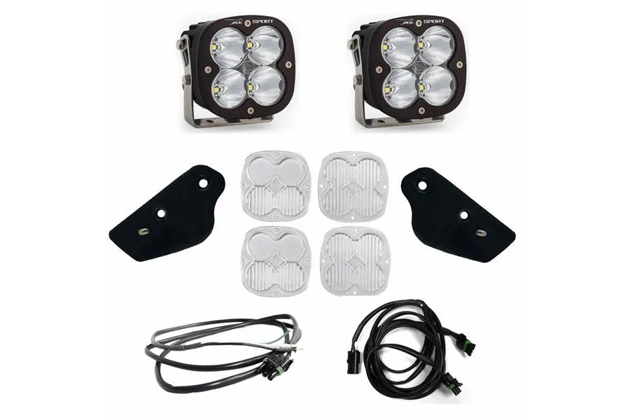 2021  Ford Bronco Baja Designs XL Sport Series A-Pillar Light Kit w/ Upfitter