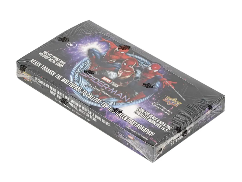 2023 Upper Deck Marvel Studios: Spider-Man No Way Home Hobby Box 15 Packs per Box, 6 Cards per Pack