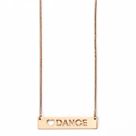 2772 Rose Gold Dance Necklace