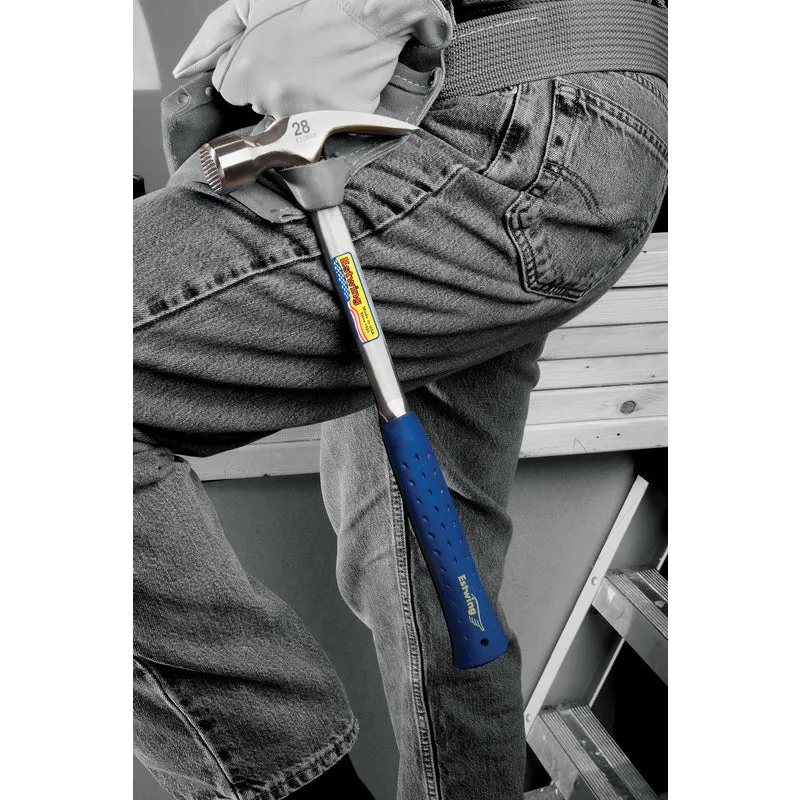 28 oz Milled Face Framing Hammer Steel Handle E3-285M 23720