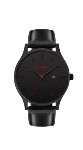 44mm "Limited 44" - Black on Black with Date Function