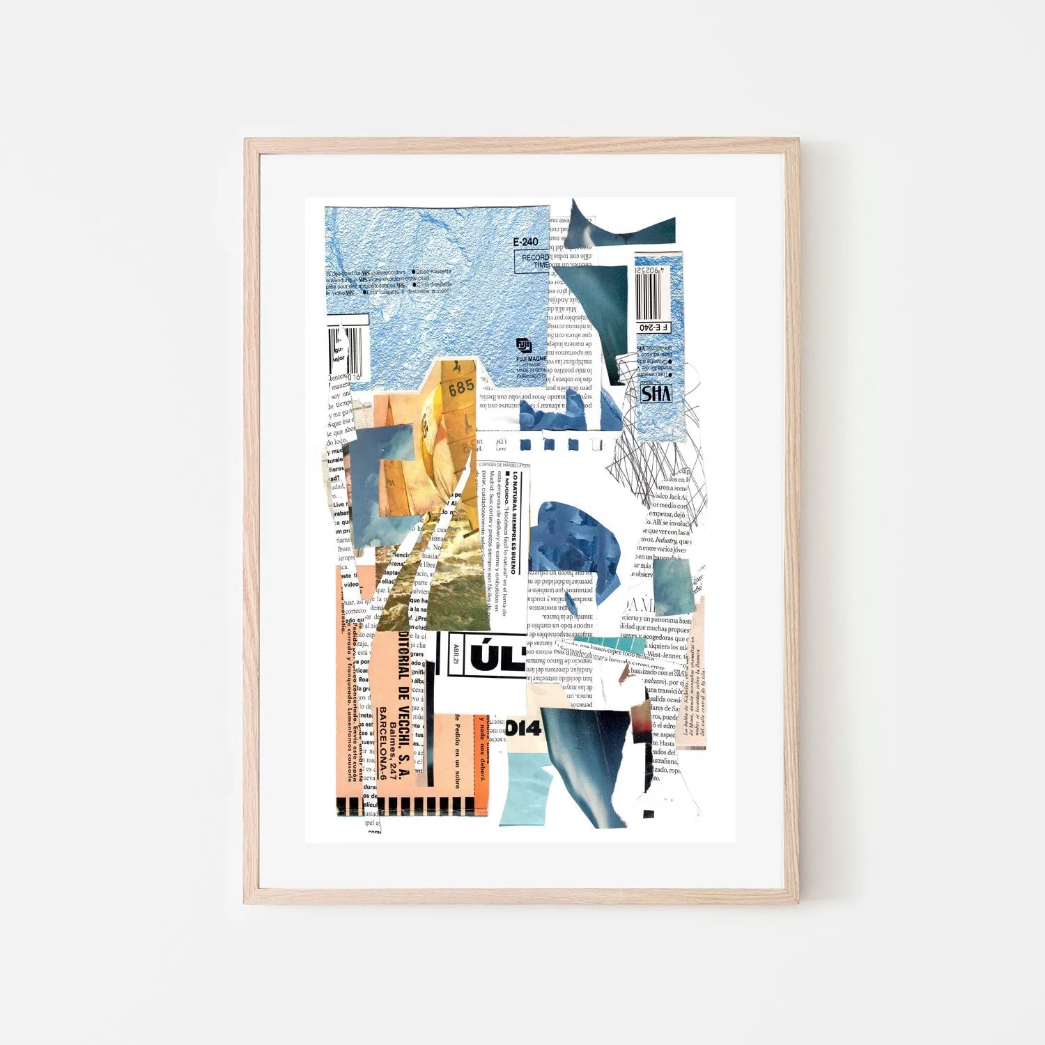 Abstract Collage, Style E , By Ekaterina Lukovnikova