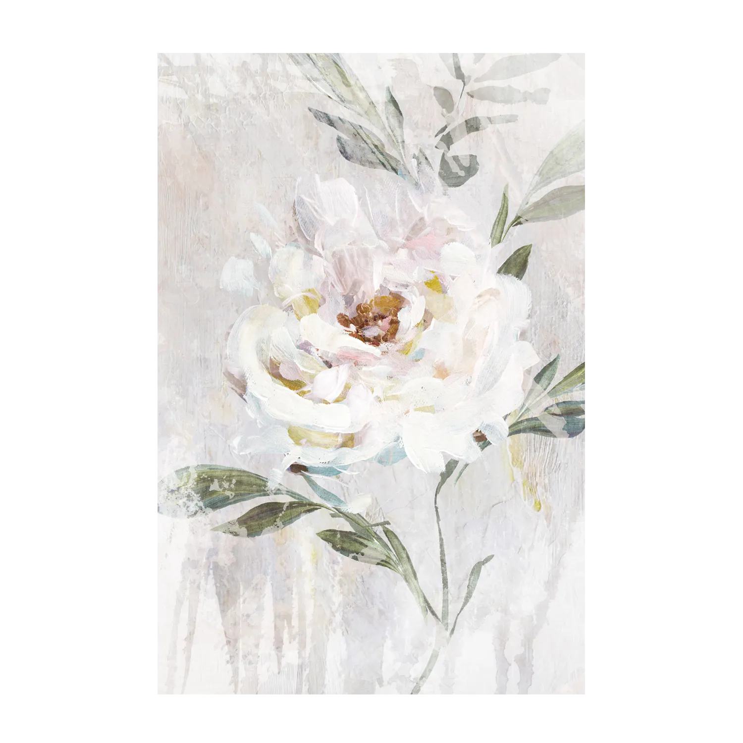 Abstract Peony, Style B , By Nina Blue