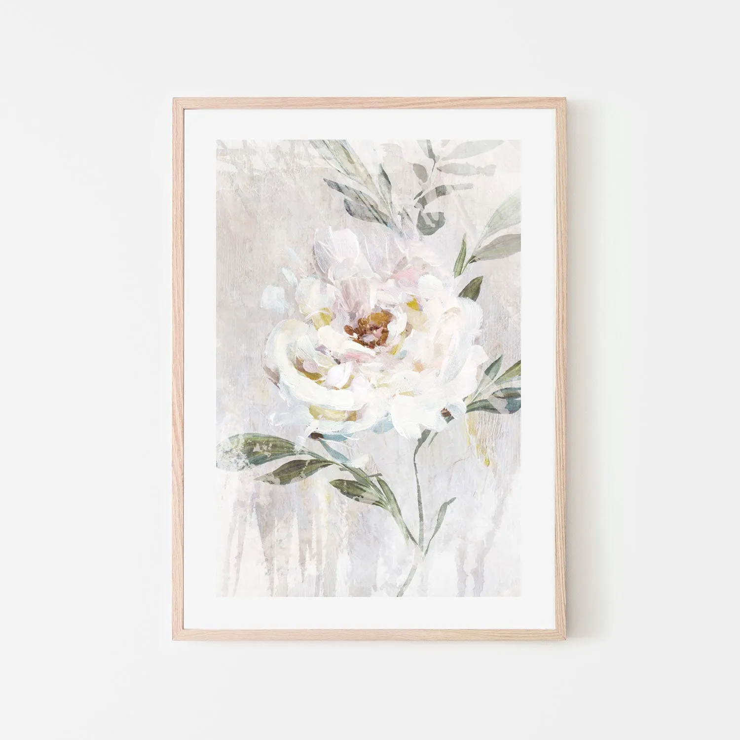 Abstract Peony, Style B , By Nina Blue