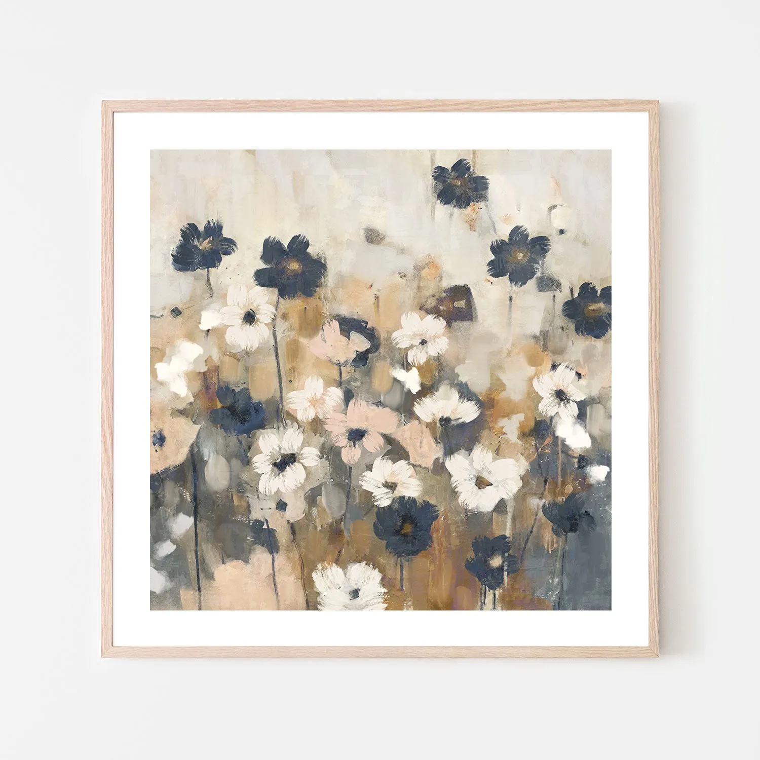 Abstracted Florals, Style B , By Nina Blue