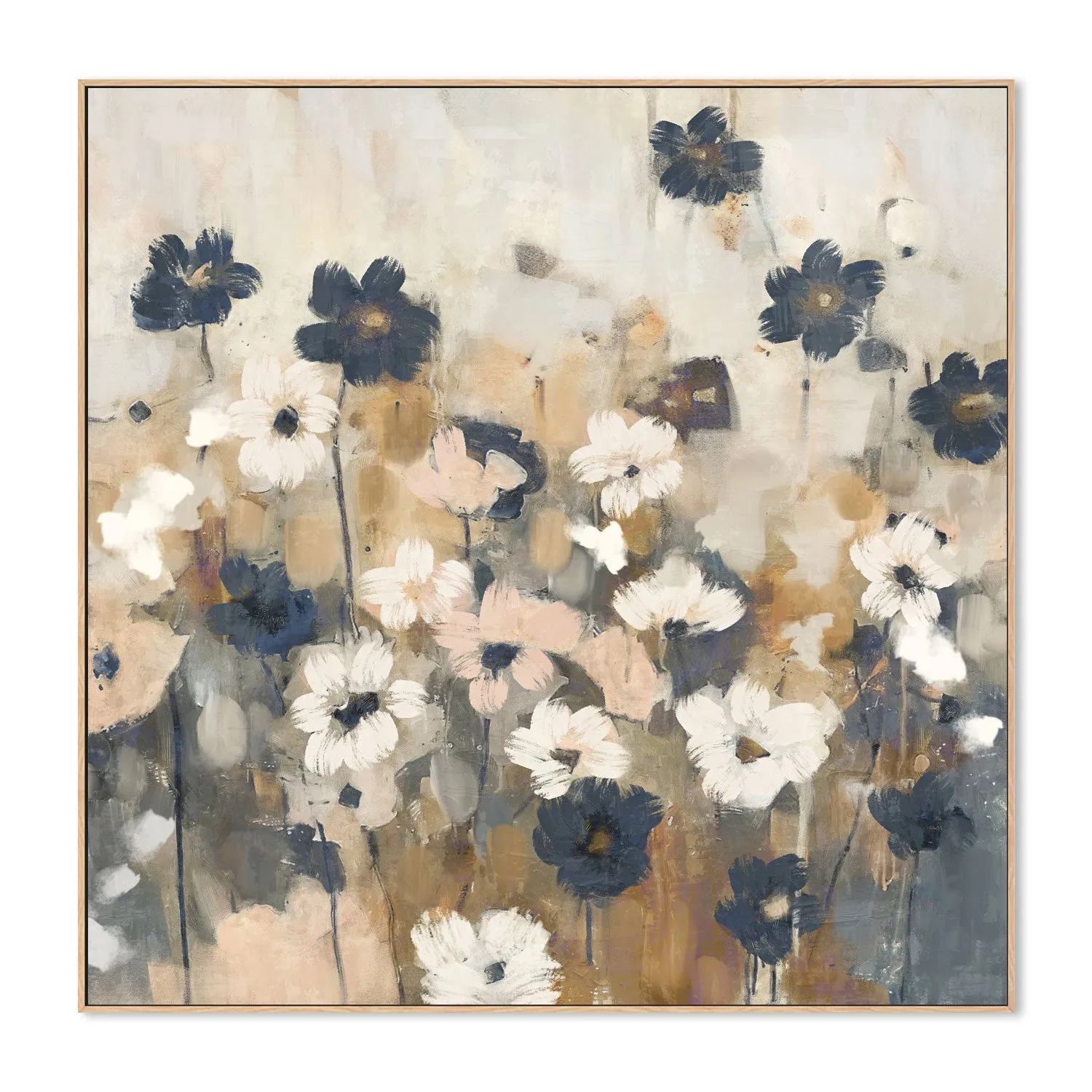 Abstracted Florals, Style B , By Nina Blue