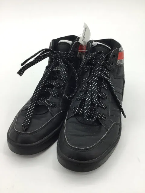 Adidas Child Size 5 Youth Black Sneakers