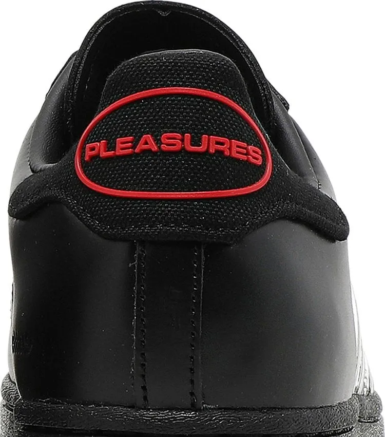 Adidas Pleasures x Superstar 'Black' sneakers, black