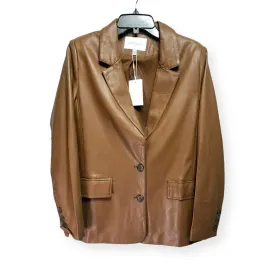 Adler Faux Leather Blazer By Lucy Paris  Size: M