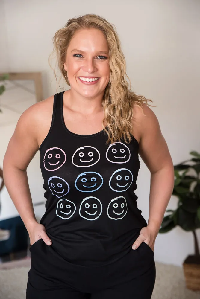 All Smiles Graphic Tank