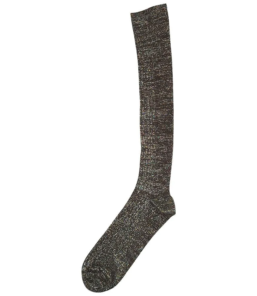 Alto Milano Brown Zoe Long Socks