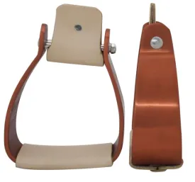 Aluminum Wide Stirrup ~ Copper