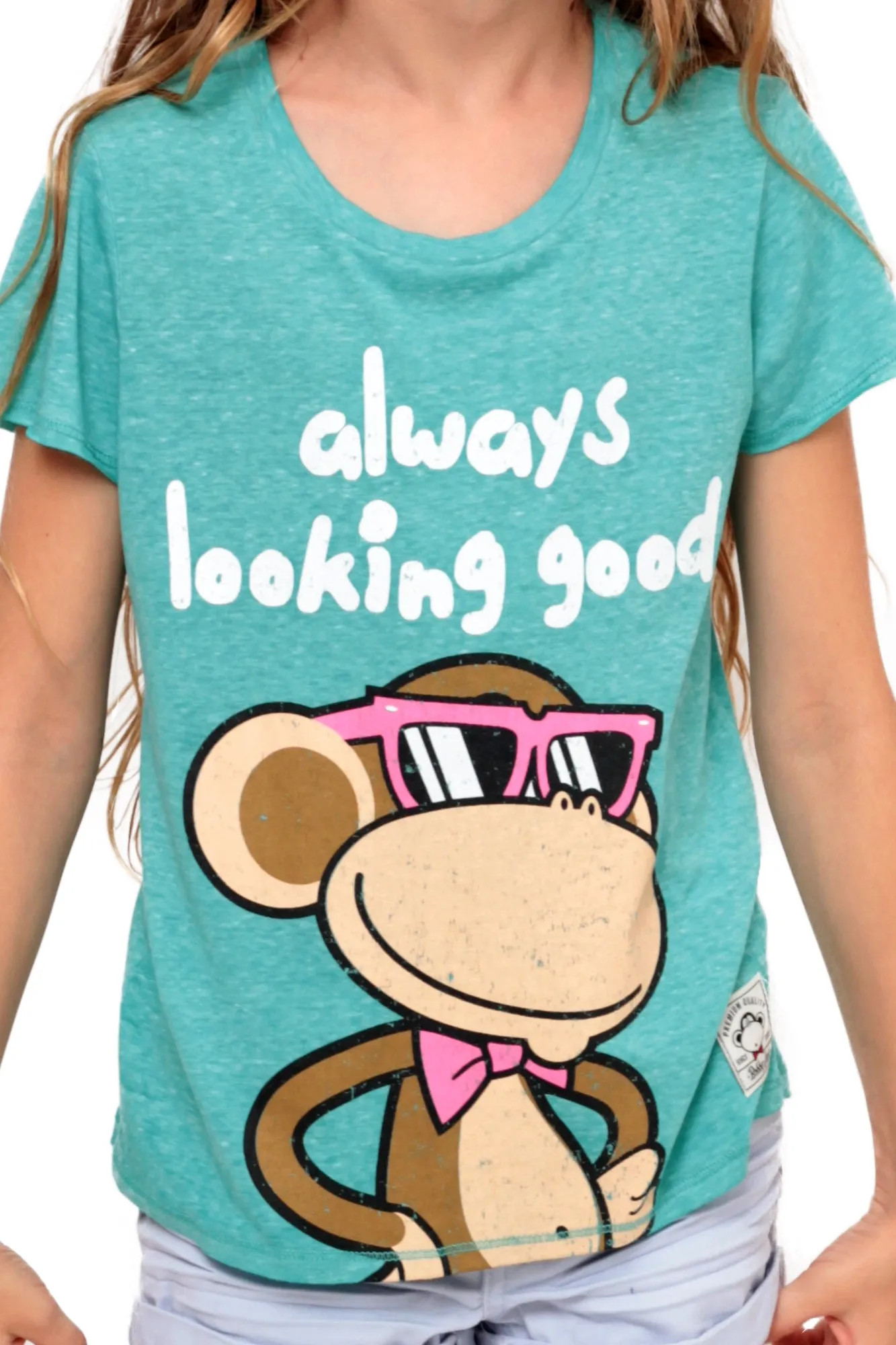 Always Looking Good | Crop Top - Aqua