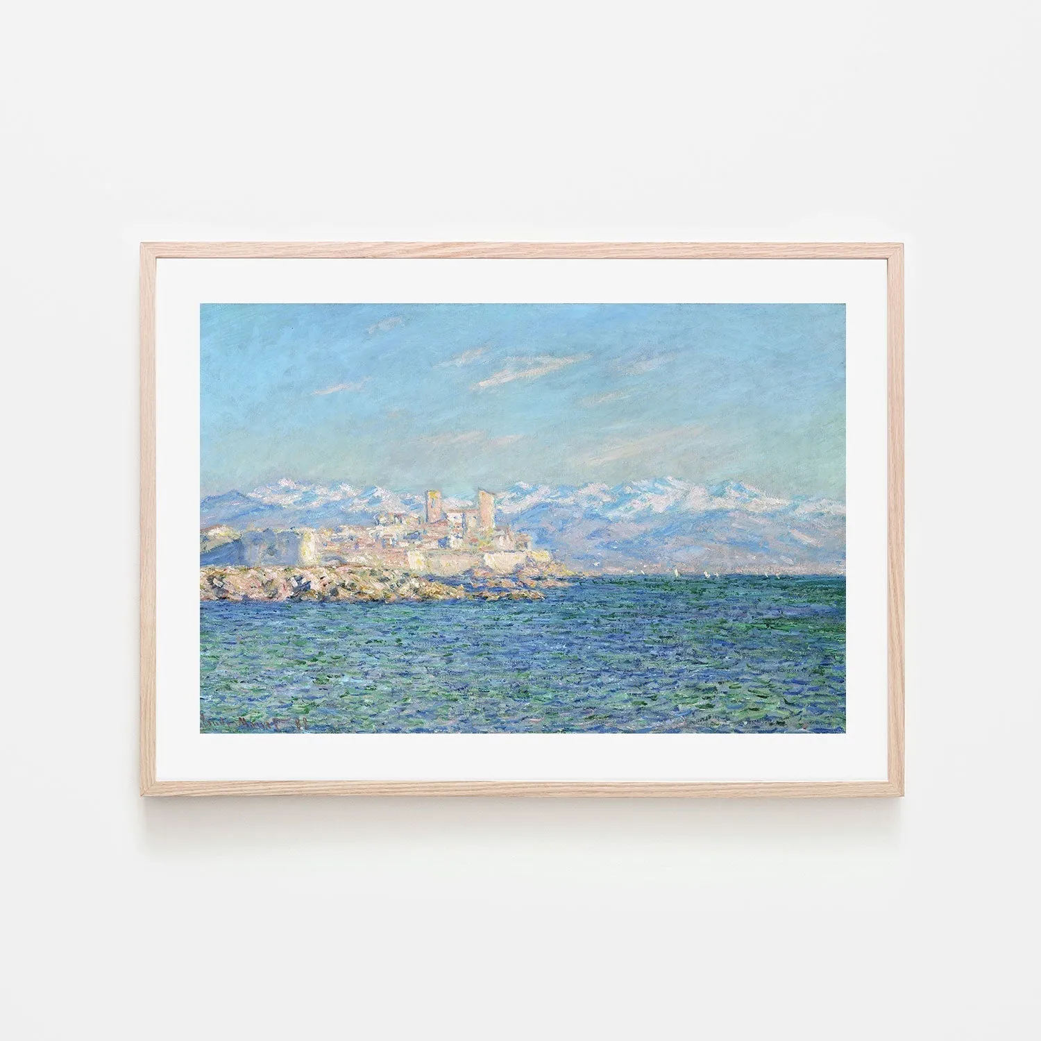 Antibes, Afternoon Effect, 1888 , By Monet