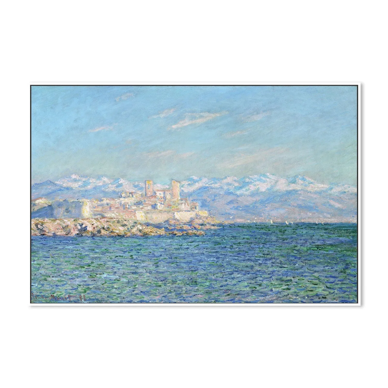 Antibes, Afternoon Effect, 1888 , By Monet