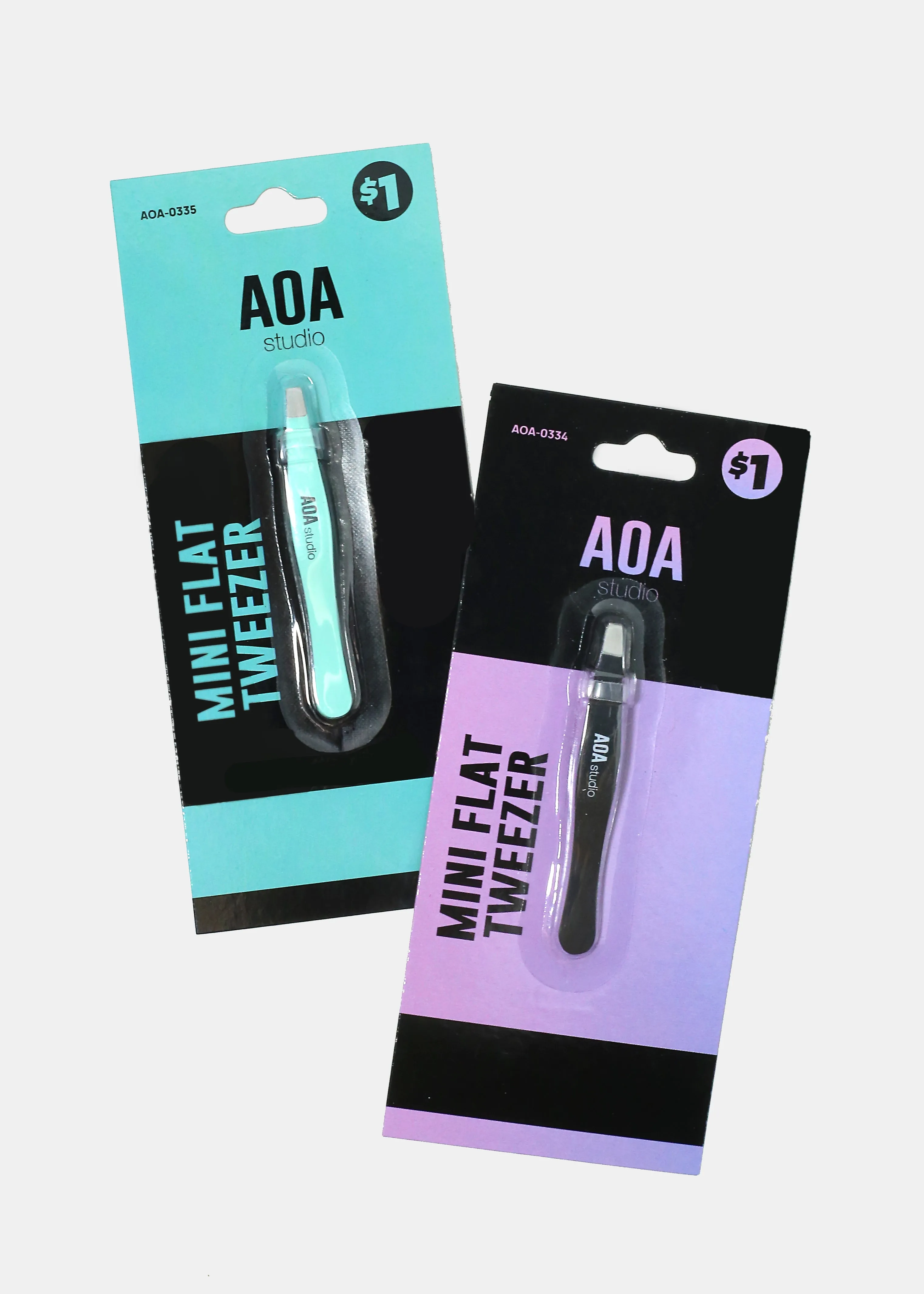 AOA Mini Flat Tweezers