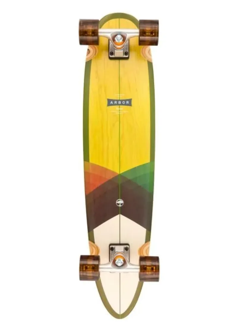 ARBOR HYBRID FOUNDATION BREACH COMPLETE CRUISER 34-INCH SKATEBOARD