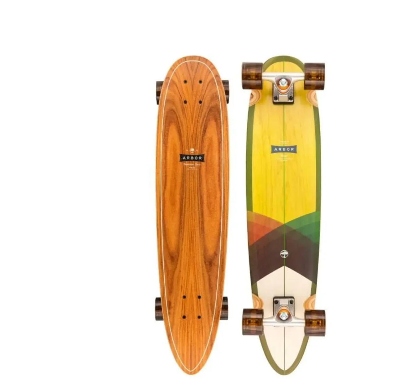 ARBOR HYBRID FOUNDATION BREACH COMPLETE CRUISER 34-INCH SKATEBOARD