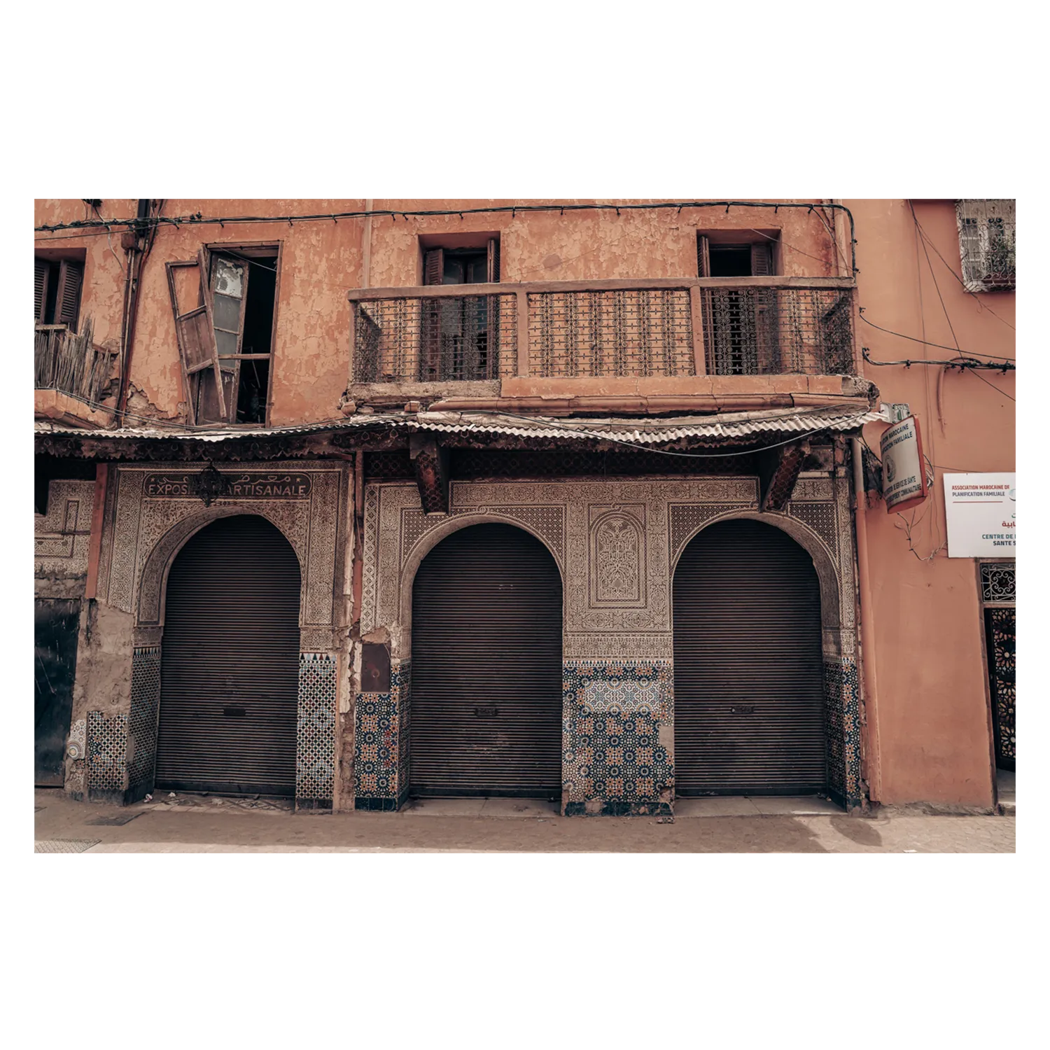 Arches Of Marrakech , By Josh Silver