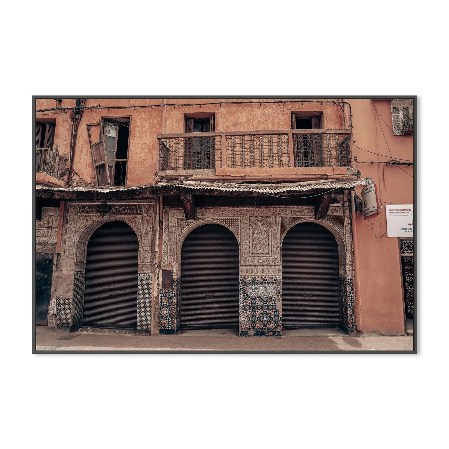 Arches Of Marrakech , By Josh Silver