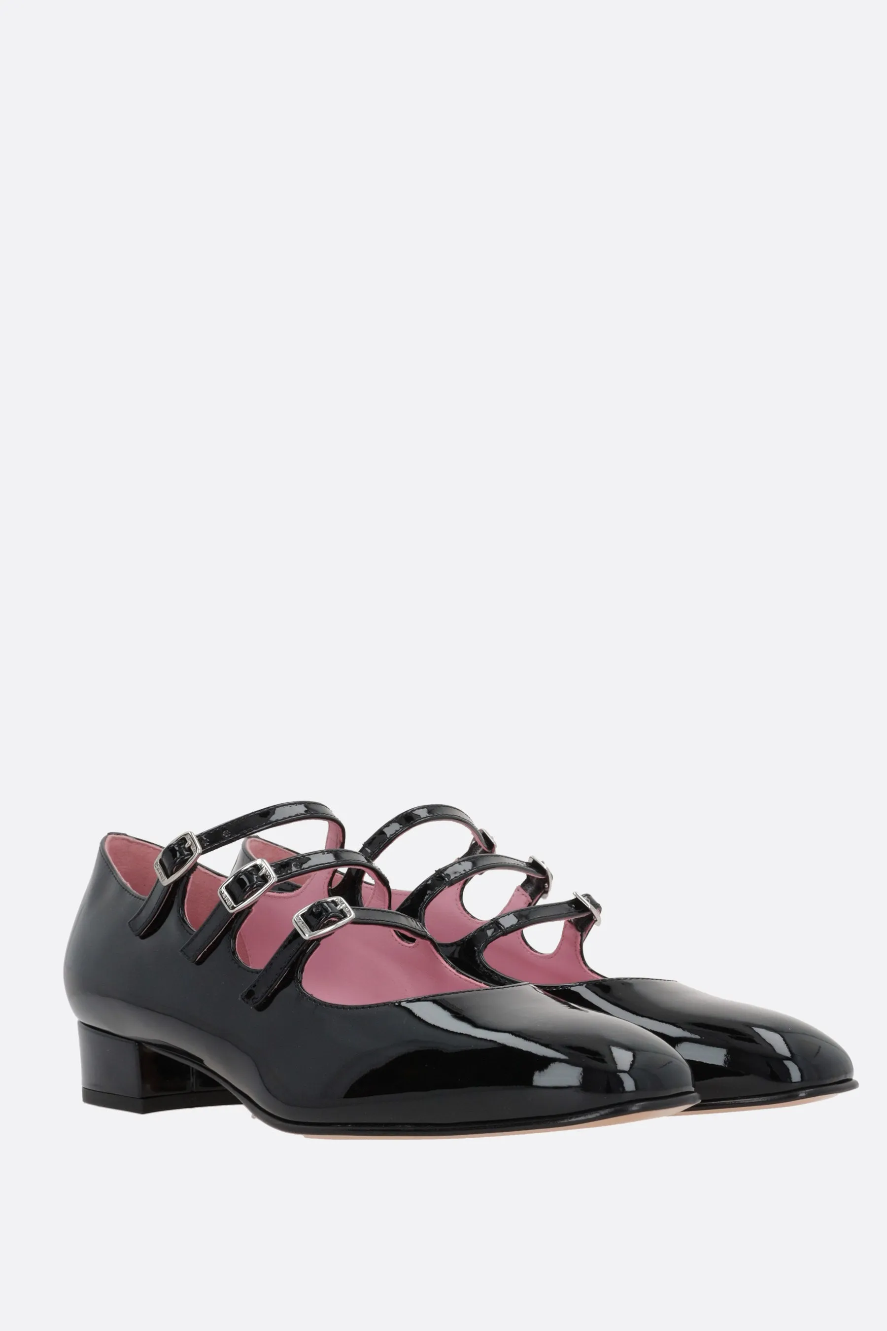 Ariana patent leather mary-jane ballerinas