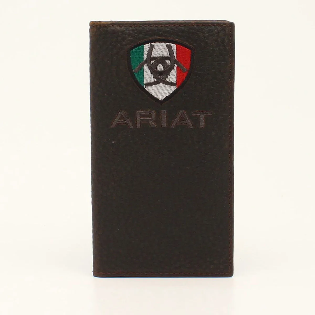 Ariat Men's Mexican Flag Logo Rodeo Wallet