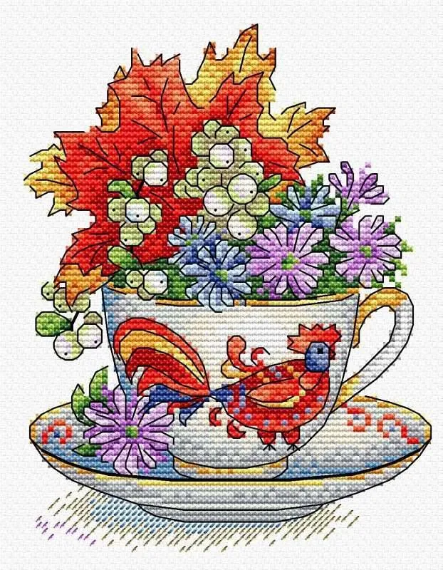 Autumn Taste SM-604 Counted Cross-Stitch Kit