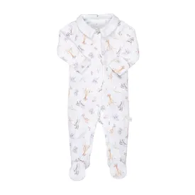 Baby Sleeper Onsie - 0-3 Mos - Zoo Animals - LTW-BG009