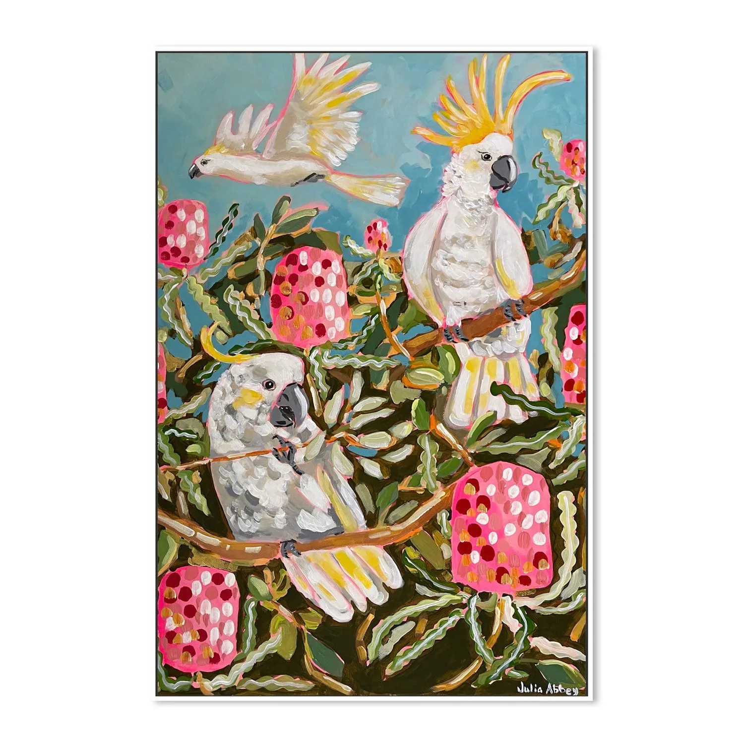 Banksia Birds , By Julia Abbey