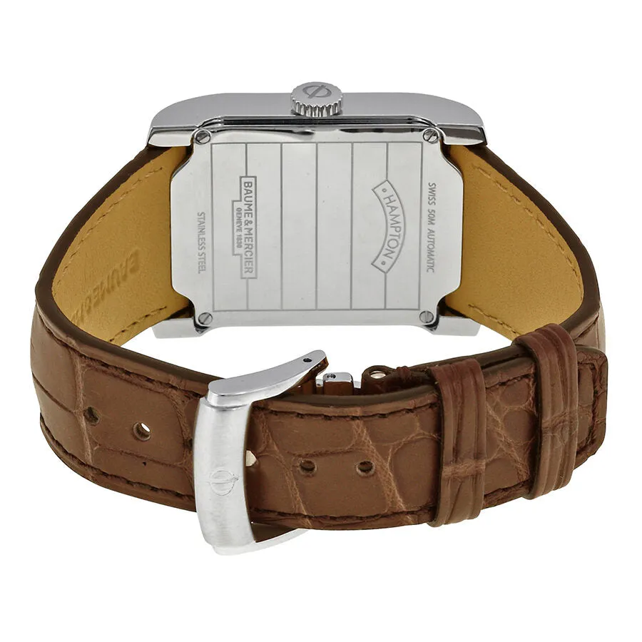 Baume and Mercier Hampton Automatic Brown Dial Men's Watch 10028