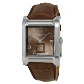 Baume and Mercier Hampton Automatic Brown Dial Men's Watch 10028