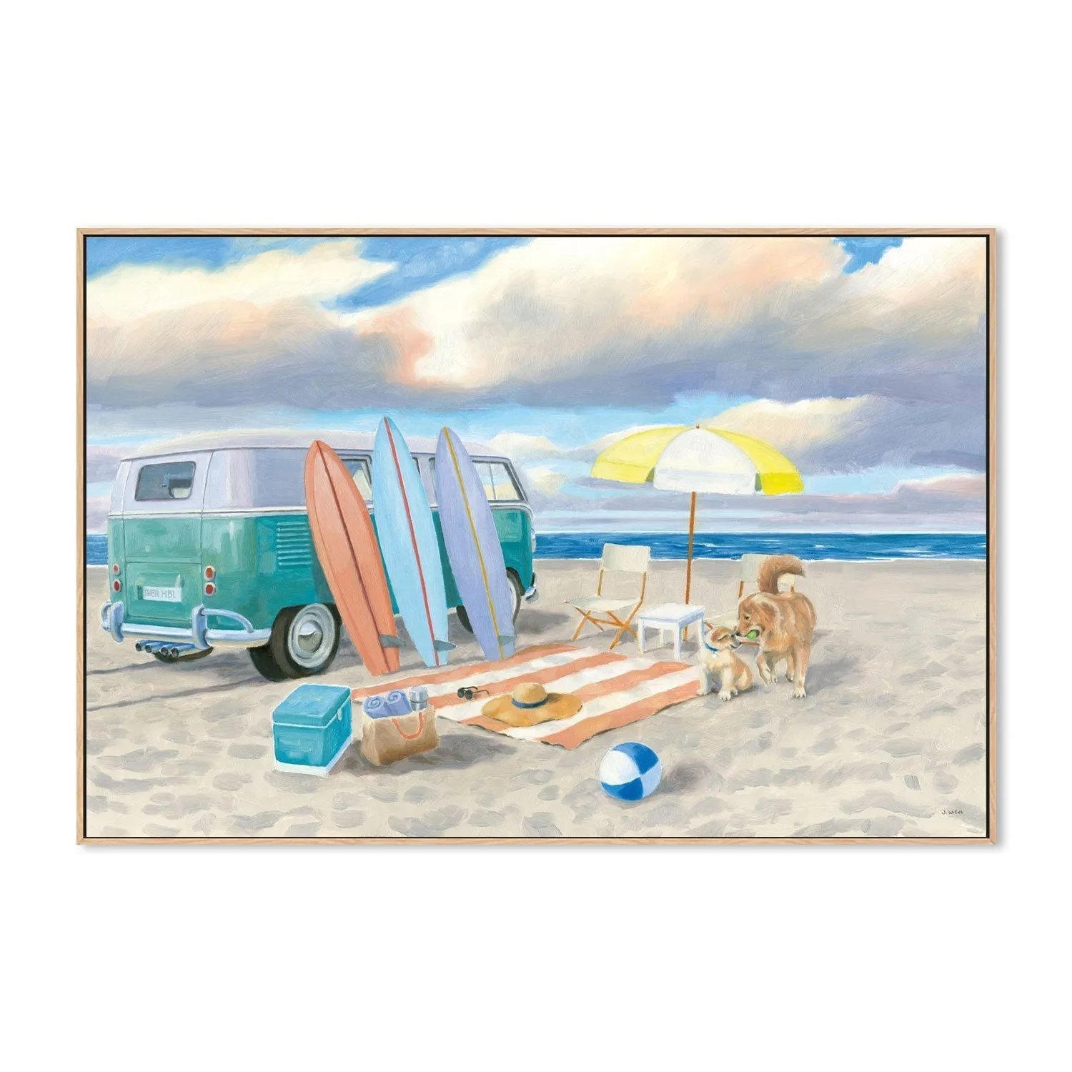 Beach Ride, Style B , By James Wiens