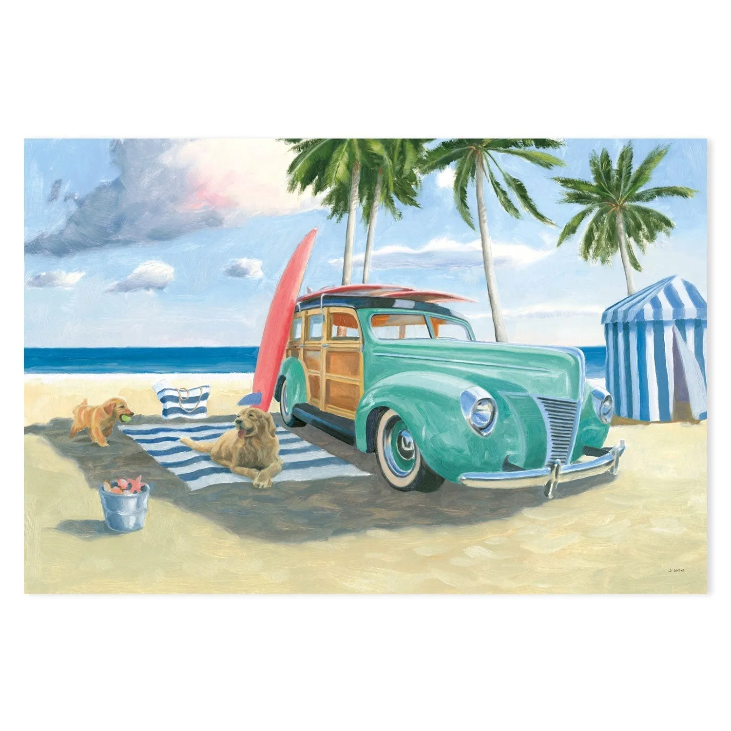 Beach Ride, Style C , By James Wiens