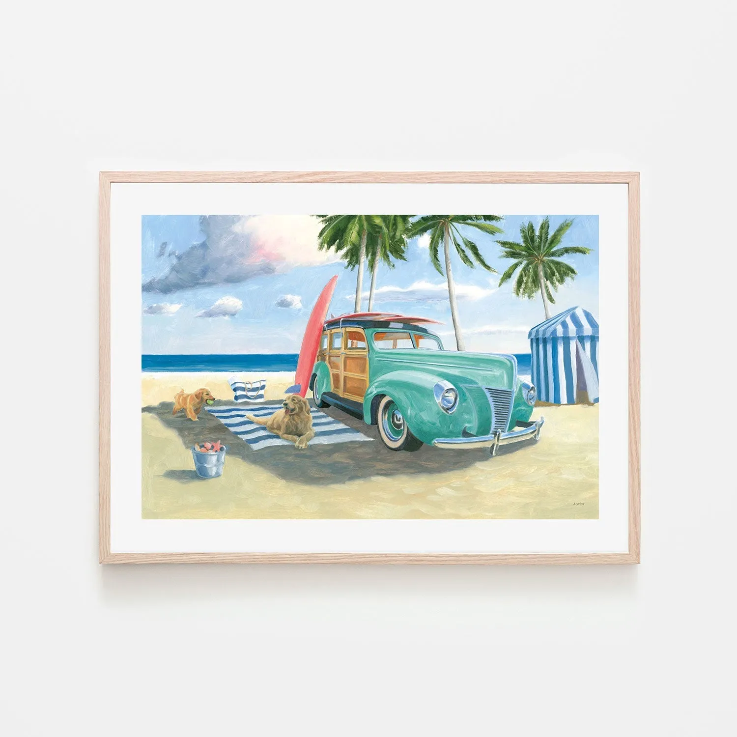 Beach Ride, Style C , By James Wiens