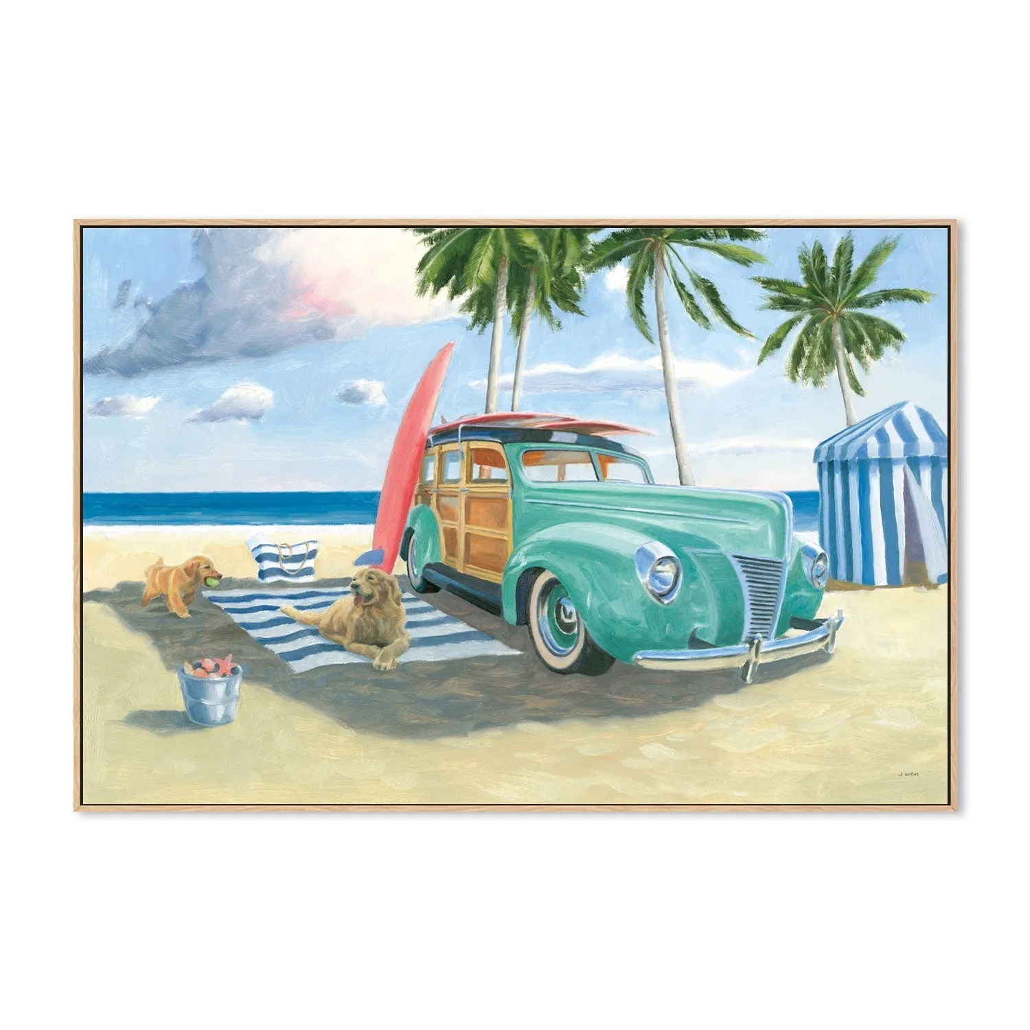 Beach Ride, Style C , By James Wiens