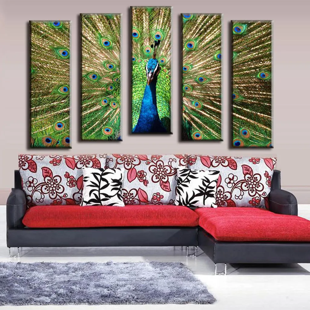 Beautiful Abstract Peacock