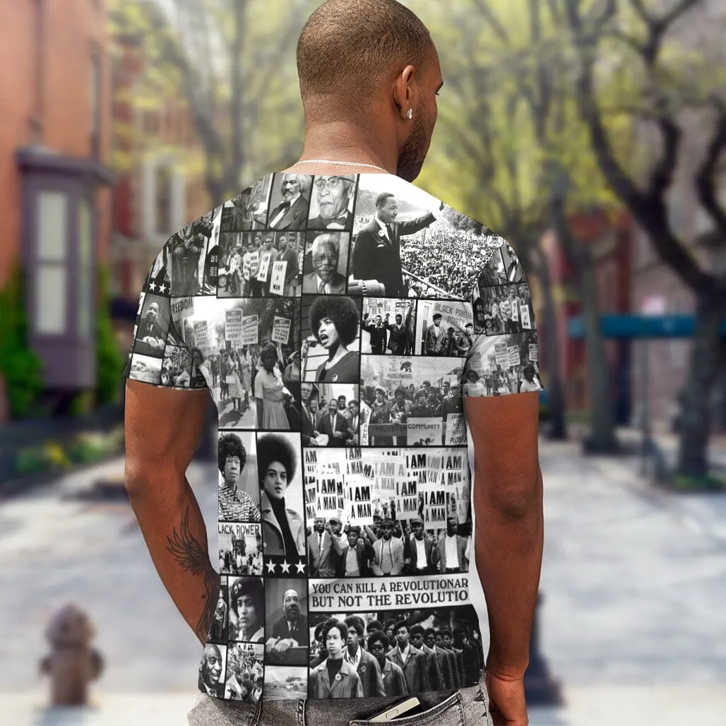 Black Power Image T-shirt