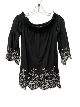 Black Top Long Sleeve White House Black Market, Size Xxs