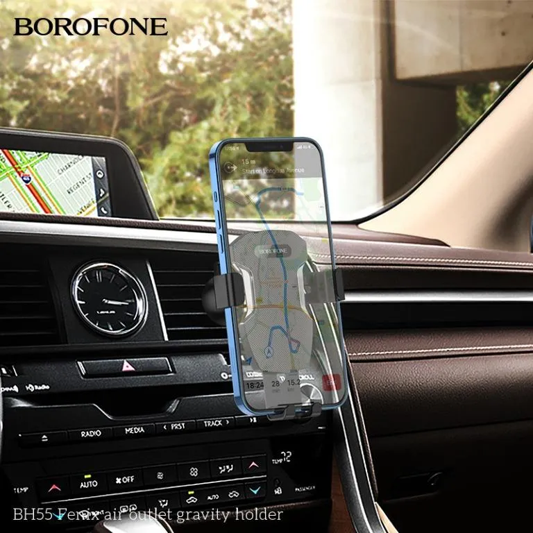 BOROFONE In-Car Phone Holder Gravity Sensor BH55