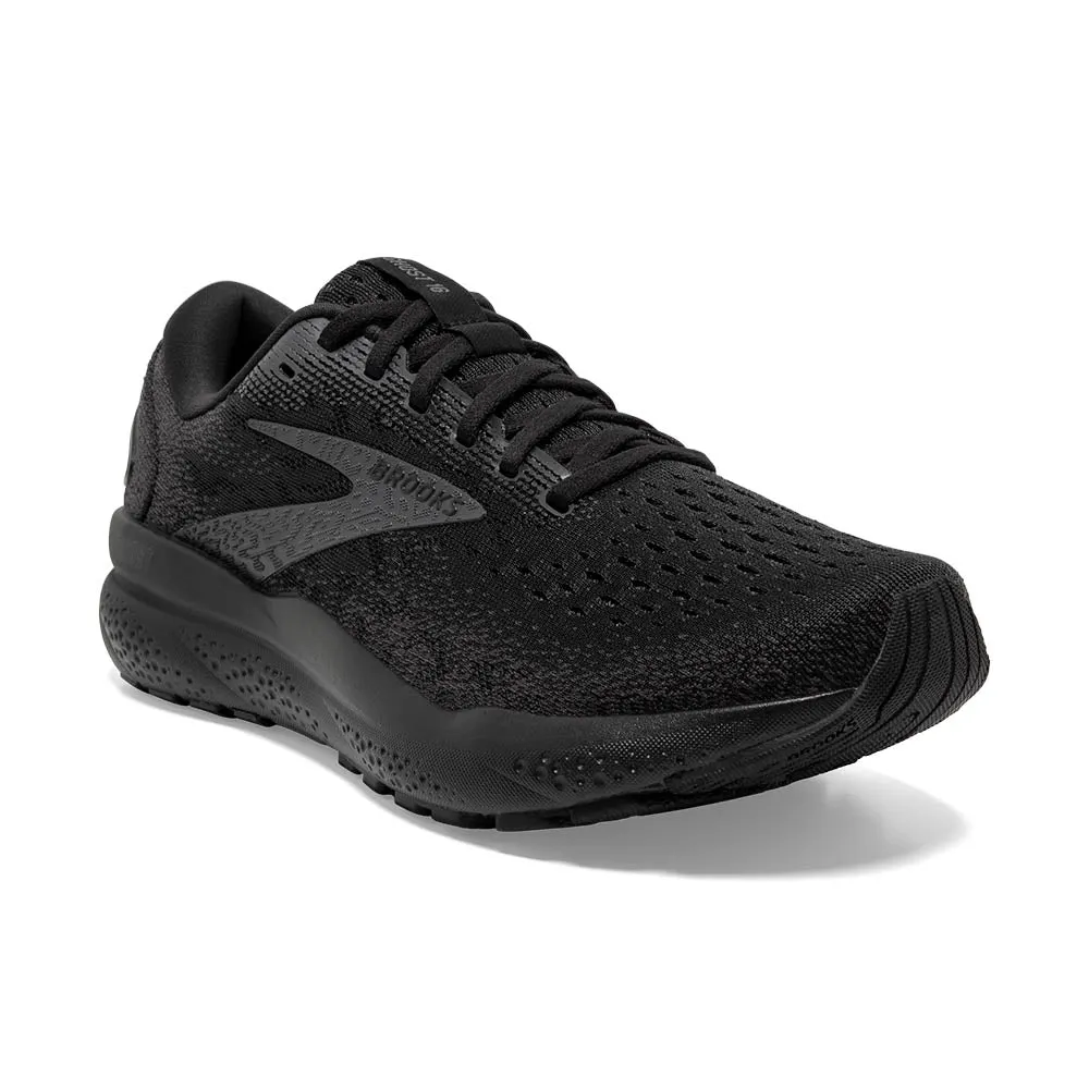 Brooks Ghost 16 (Mens) - Black/Black/Ebony