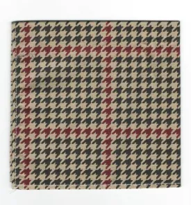 Brown and Black Houndstooth Pocket Square