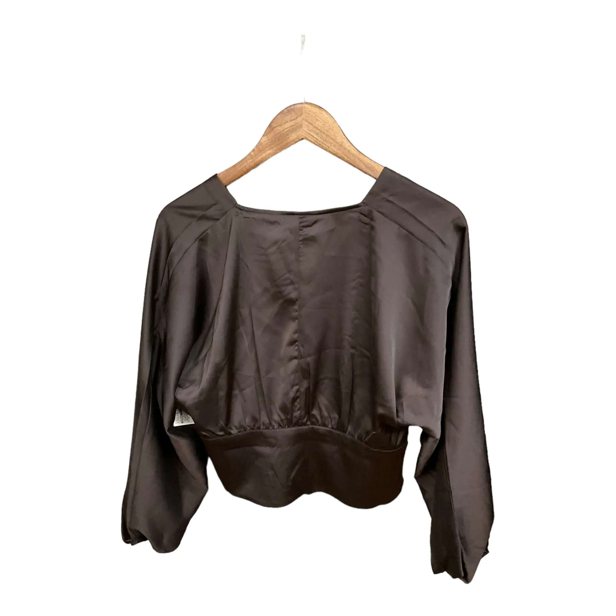 Brown Top Long Sleeve Banana Republic, Size M