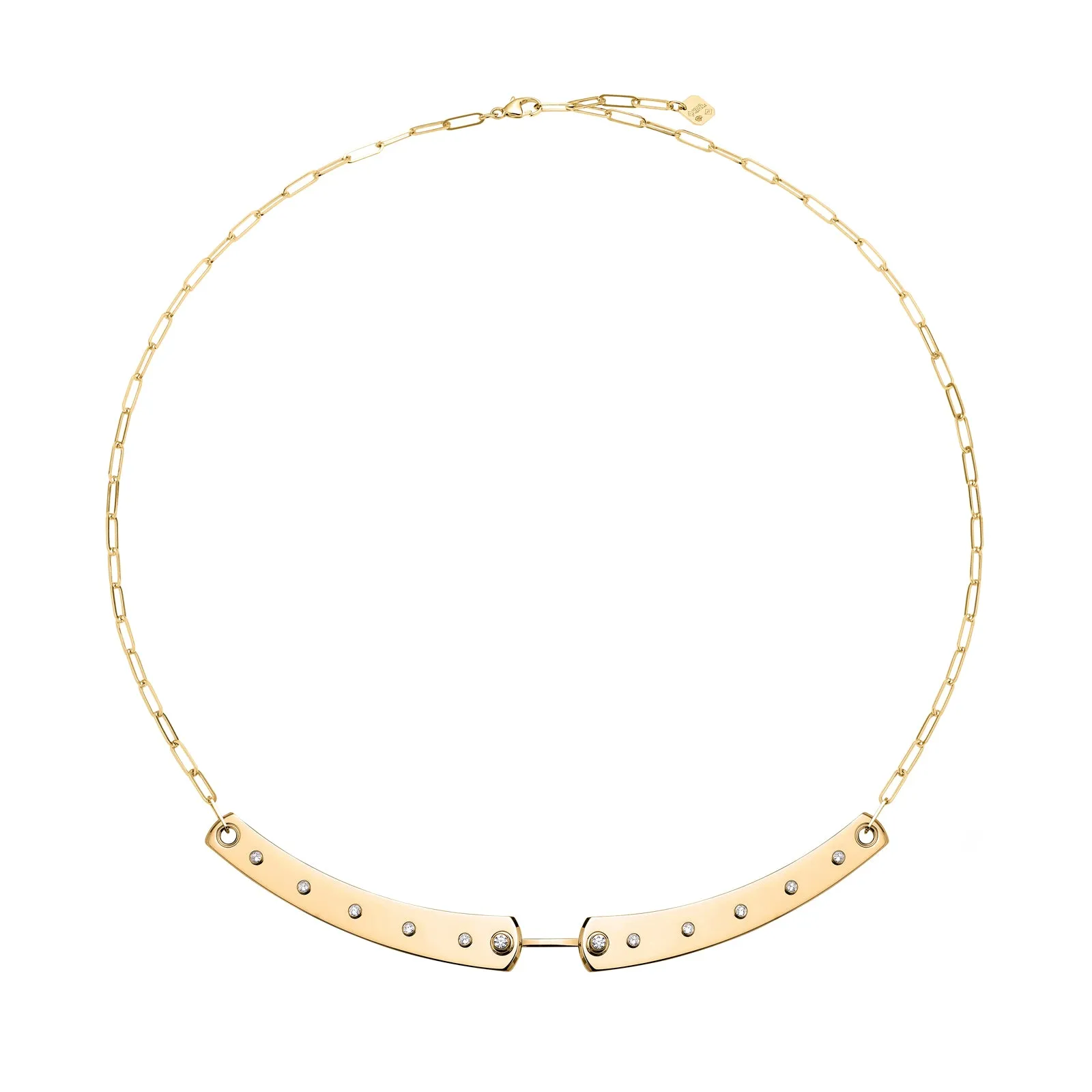 Brunch In NY Mood Necklace - Yellow Gold