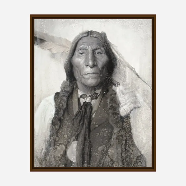 Chief Wolf Robe by David Frederick Riley