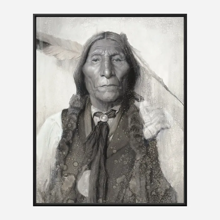 Chief Wolf Robe by David Frederick Riley