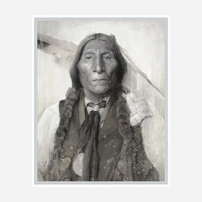 Chief Wolf Robe by David Frederick Riley